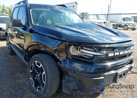 2023 Ford Bronco Sport Outer Banks z USA, uszkodzony, nr VIN 3FMCR9C68PRE01678